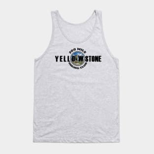 500 MILE HIKING CLUB Yellowstone National Park - backcountry hiking Tank Top